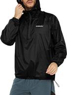 demozu waterproof lightweight packable windbreaker sports & fitness logo