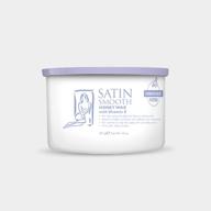 satin smooth honey hair removal wax: a vitamin e-infused 14oz. solution logo