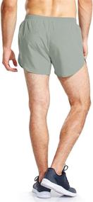 img 1 attached to 🏃 Quick-Dry Running Shorts for Men - 3 Inches Gym Athletic Wear by BALEAF