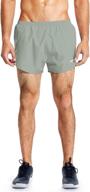 🏃 quick-dry running shorts for men - 3 inches gym athletic wear by baleaf логотип