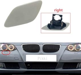 img 4 attached to Headlight Washer Covers Bumper Covers For E92 E93 3-Series (Right Side)