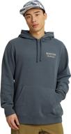 👕 ultimate comfort and durability: burton durable goods pullover hoodie for men логотип