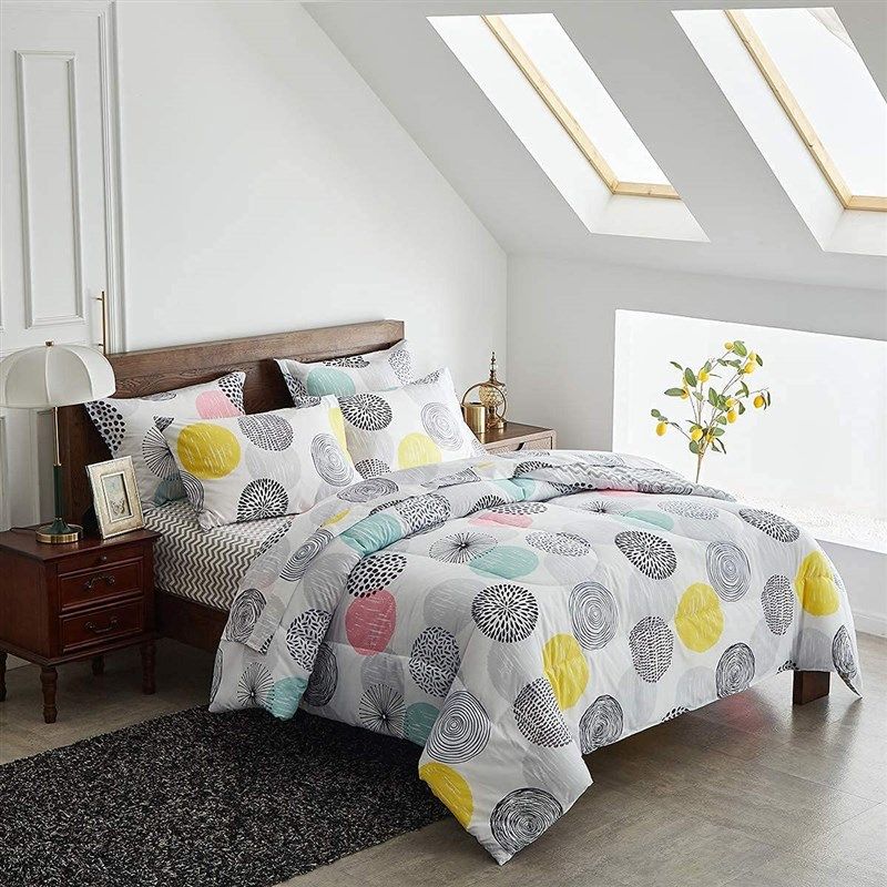 uozzi bedding pieces queen size 标志