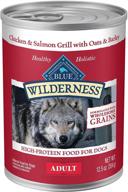 blue buffalo wilderness protein wholesome dogs for food logo