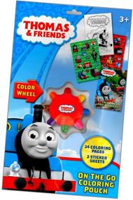 img 2 attached to 🚂 Convenient Thomas The Train Travel Kit: Toothbrush, Activity Set & More in Zippered Bag!