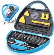 🛠️ novoard precision 68 in 1 laptop screwdriver set - ultimate computer repair tool kit with 55 magnetic bits for iphone, macbook, pc, electronics, ps4, xbox, and more! (n-2134) logo