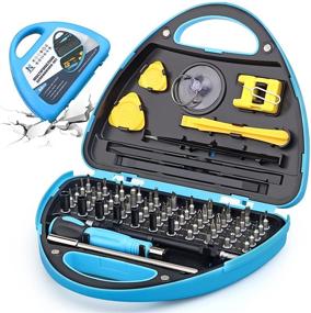 img 4 attached to 🛠️ Novoard Precision 68 in 1 Laptop Screwdriver Set - Ultimate Computer Repair Tool Kit with 55 Magnetic Bits for iPhone, MacBook, PC, Electronics, PS4, Xbox, and More! (N-2134)