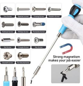img 3 attached to 🛠️ Novoard Precision 68 in 1 Laptop Screwdriver Set - Ultimate Computer Repair Tool Kit with 55 Magnetic Bits for iPhone, MacBook, PC, Electronics, PS4, Xbox, and More! (N-2134)