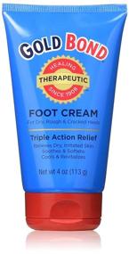 img 2 attached to Gold Bond Foot Cream Triple Action 4oz (2 Pack): Ultimate Foot Care Solution