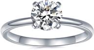 imolove moissanite solitaire engagement rings 6 2ct logo