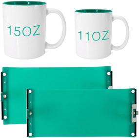 img 1 attached to 🔧 Yotako 3D Sublimation Silicone Mug Cup Clamp for 11OZ and 15OZ Mugs: Heat Press Tapes Included!