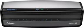 img 3 attached to 🔍 Fellowes Jupiter 2 125 Laminator: Review, Features, and 10 Pouches Bundle, 12.5 Inch - Black & Grey