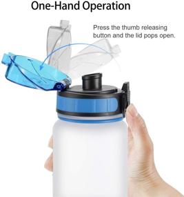 img 2 attached to 🥤 Coolife 32 oz 1 Liter Motivational Tracking Water Bottle with Hourly Time Marker - Drink Your Water - Great Christmas, Birthday Gifts for Women, Men, Mom, Dad, Sister, Best Friend, Coworkers, Her