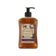luxurious french liquid soap lavender aloe - 16.90 ounces: indulge in soothing and refreshing cleansing logo