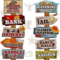 western directional cowgirl supplies backdrop logo