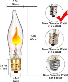 img 3 attached to Flickering String Lights with Flicker Flame Effect