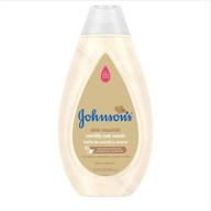 👶 johnson's baby skin nourishing baby wash with vanilla & oat extract, 16.9 fl oz logo