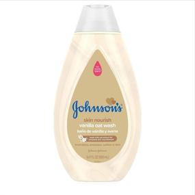 img 4 attached to 👶 Johnson's Baby Skin Nourishing Baby Wash with Vanilla & Oat Extract, 16.9 Fl Oz