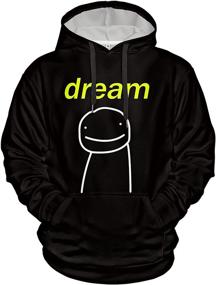 img 4 attached to Sweatshirt Hoodies Pullover Clothes Dreamwastaken Boys' Clothing