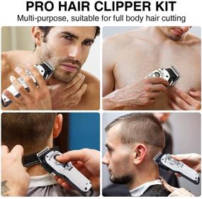 img 2 attached to Professional Clippers Cordless Rechargeable Grooming