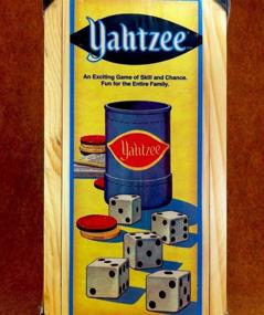 img 1 attached to Hasbro 42027 Yahtzee Nostalgia