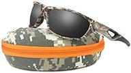 ultimate uv protection: polarized sport sunglasses for men & women - ideal for driving, fishing, cycling, and running logo