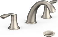 🚰 honestly bathroom faucet - eco-friendly stainless steel widespread - lead-free logo