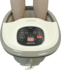 img 3 attached to 🦶 Motorized Hydro Therapy Foot and Leg Spa Bath Massager by Carepeutic - 17 Pound, Milk-White