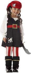 img 1 attached to Precious Pirate Girls Costume Toddler: A Magical Dress-Up Adventure!