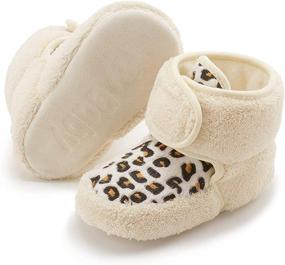 img 4 attached to 👶 Anti-Skid Newborn Boys' Shoes - BiBeGoi Infant Toddler