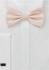 img 1 attached to 🎀 Предварительно завязанный регулируемый бабочка из микрофибры от Bows N Ties