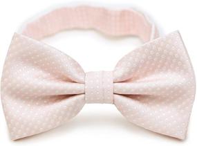 img 3 attached to 🎀 Предварительно завязанный регулируемый бабочка из микрофибры от Bows N Ties