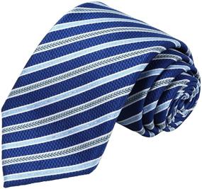 img 4 attached to 🍾 Champagne Striped Necktie Pocket by KissTies