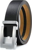 👖 chaoren authentic italian leather ratchet belt logo