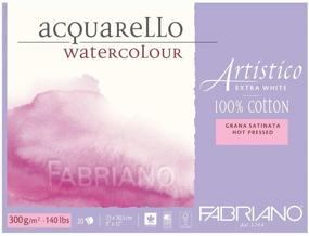 img 2 attached to Fabriano Artistico Watercolor 300Gsm Sheets