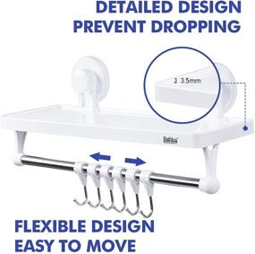 img 1 attached to Adhesive Non Drilling Apartment Organizer 30136