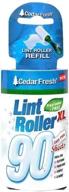 🌀 cedarfresh superior lint roller refill, 90 sheets - essential household accessory for effective lint removal logo