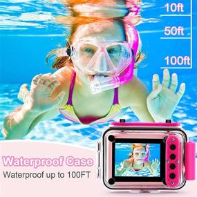 img 1 attached to GKTZ Kids Waterproof Camera for Underwater Adventures