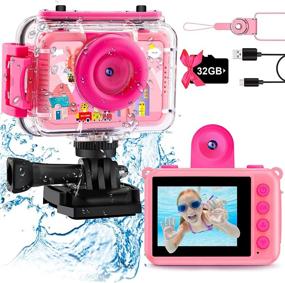 img 4 attached to GKTZ Kids Waterproof Camera for Underwater Adventures