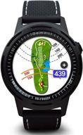 🏌️ golfbuddy w10 golf gps watch - the ultimate black companion for precision players logo