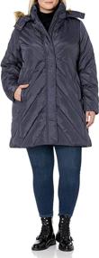 img 4 attached to 👗 Discover Trendy Plus Size Chevron Women's Clothing and Outerwear by Levine