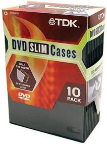 img 3 attached to Узкие чехлы для DVD дисков от TDK