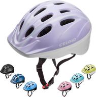 celoid kids bicycle helmet: adjustable toddler skateboard helmet for 3-5-8 year old girls and boys - ideal for multi-sport activities including road biking, skateboarding, roller skating, scootering, rollerblading, and balance biking logo