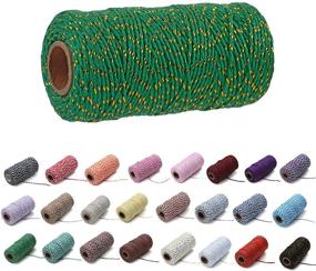 img 4 attached to Colourful Cotton Wrapping Christmas Wedding Exterior Accessories in Towing Products & Winches