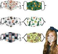 washable non-woven bandanas with reusable pictures логотип