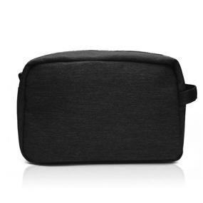 img 3 attached to 🧳 Multi-purpose Toiletry Bag - Water-resistant Organizer for Men and Women - Ideal Travel Companion - Black