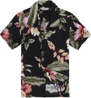 hawaiian shirt shorts cabana rafelsia boys' clothing logo