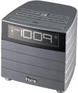 🔌 ihome ibn20gc bluetooth wireless fm clock radio: power up with usb charging logo