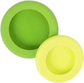 img 3 attached to 🥦 Revolutionary Set of 2 Food Huggers: Reusable Silicone Food Savers in Small Sizes - Patented Product for Ultimate Freshness!