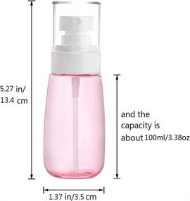 img 3 attached to 💄 Yebeauty 3 3Oz Fine Refillable Atomizer Cosmetic: Convenient and Portable for All Your Cosmetics